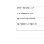 screenshot of the user profile showing the new fields added with User Contact Control